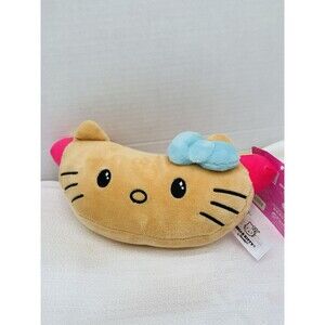 Hello Kitty Hot Dog Sandwich Plush Bun Toy Stuffed 9” Hotdog Sanrio 2024 Fiesta